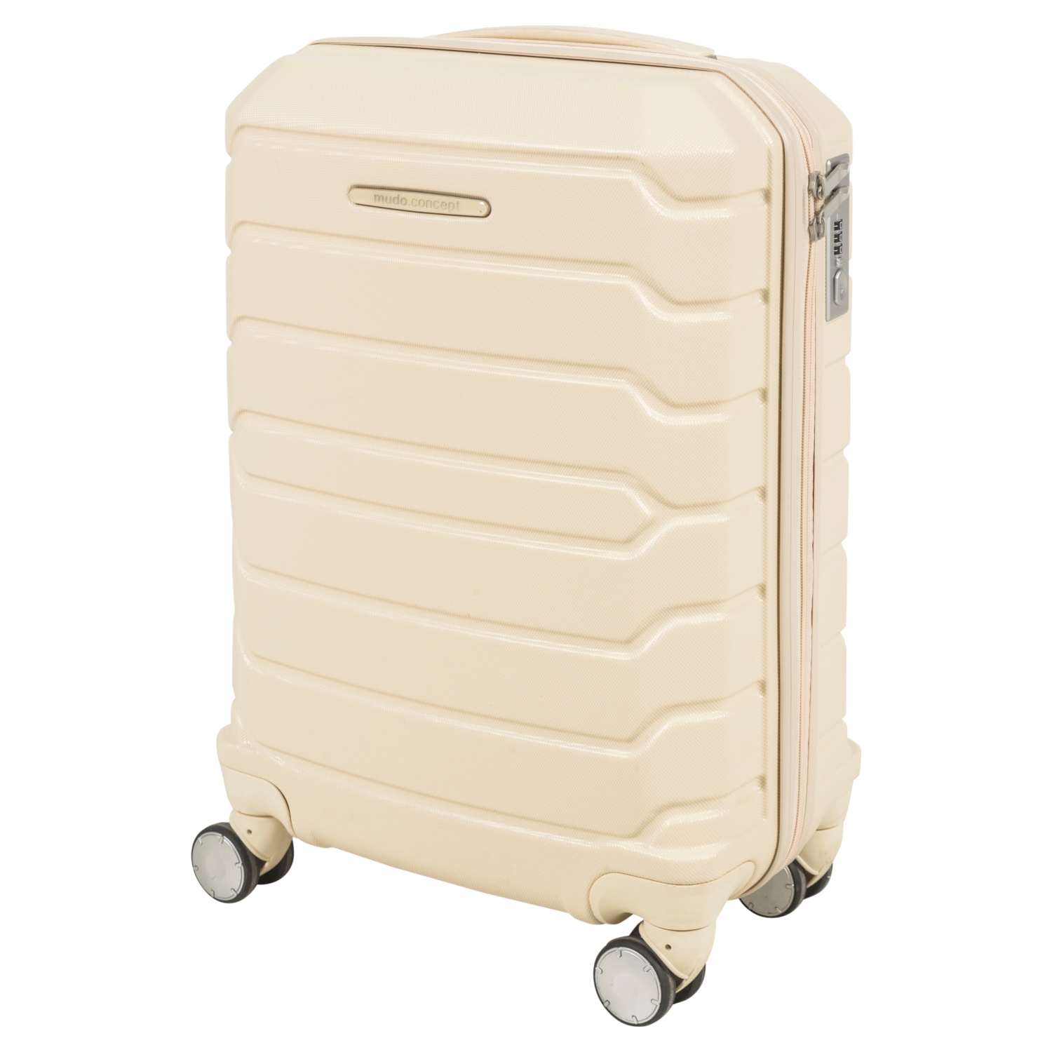 KABİN BOY KREM VALİZ