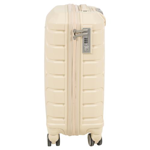  KABİN BOY KREM VALİZ