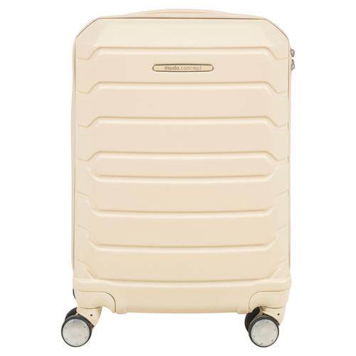  KABİN BOY KREM VALİZ