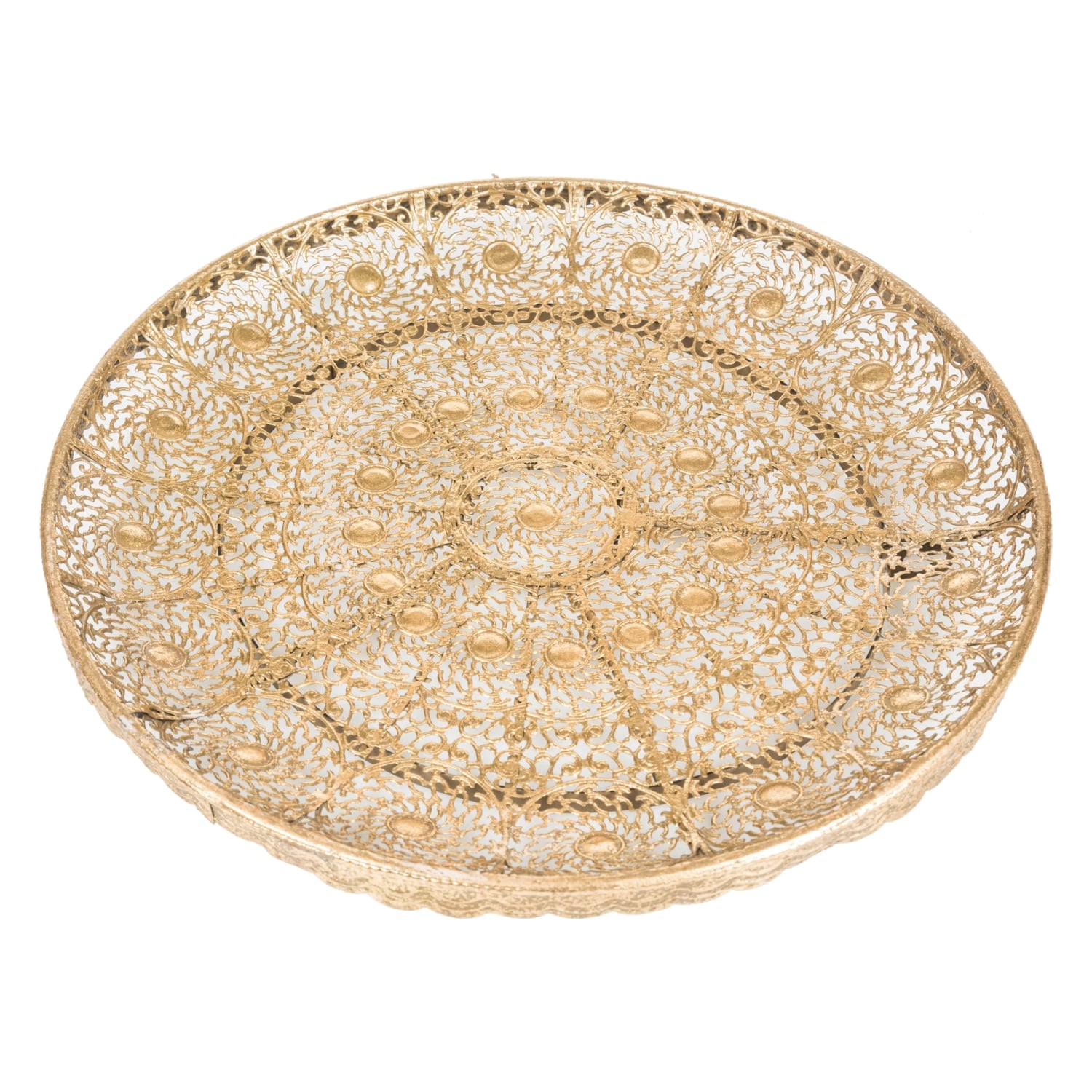 ANTIQUE DEKORATİF TABAK 35 CM