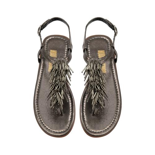  BONCUK PÜSKÜLLÜ PARMAK ARASI SANDALET