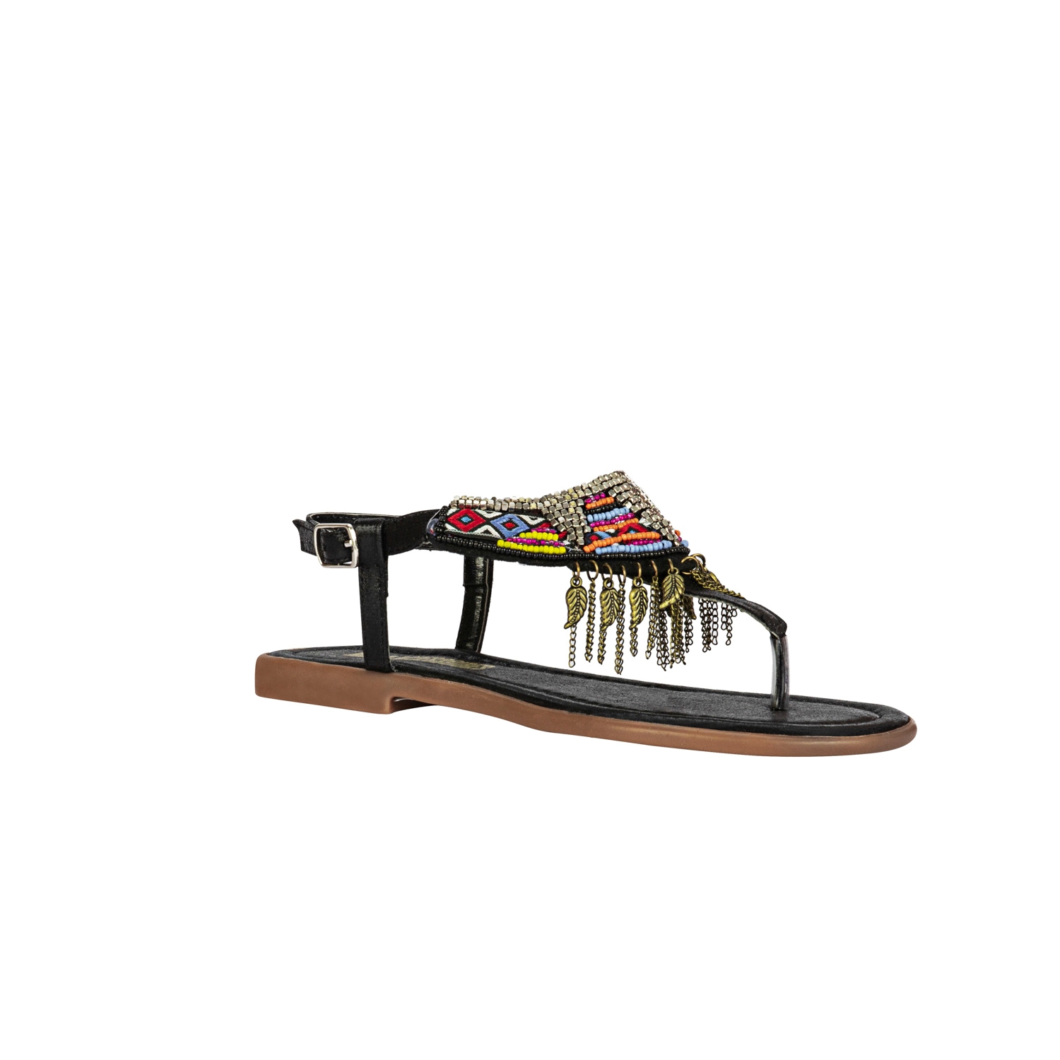 ETNİK İŞLEMELİ PARMAK ARASI TERLİK