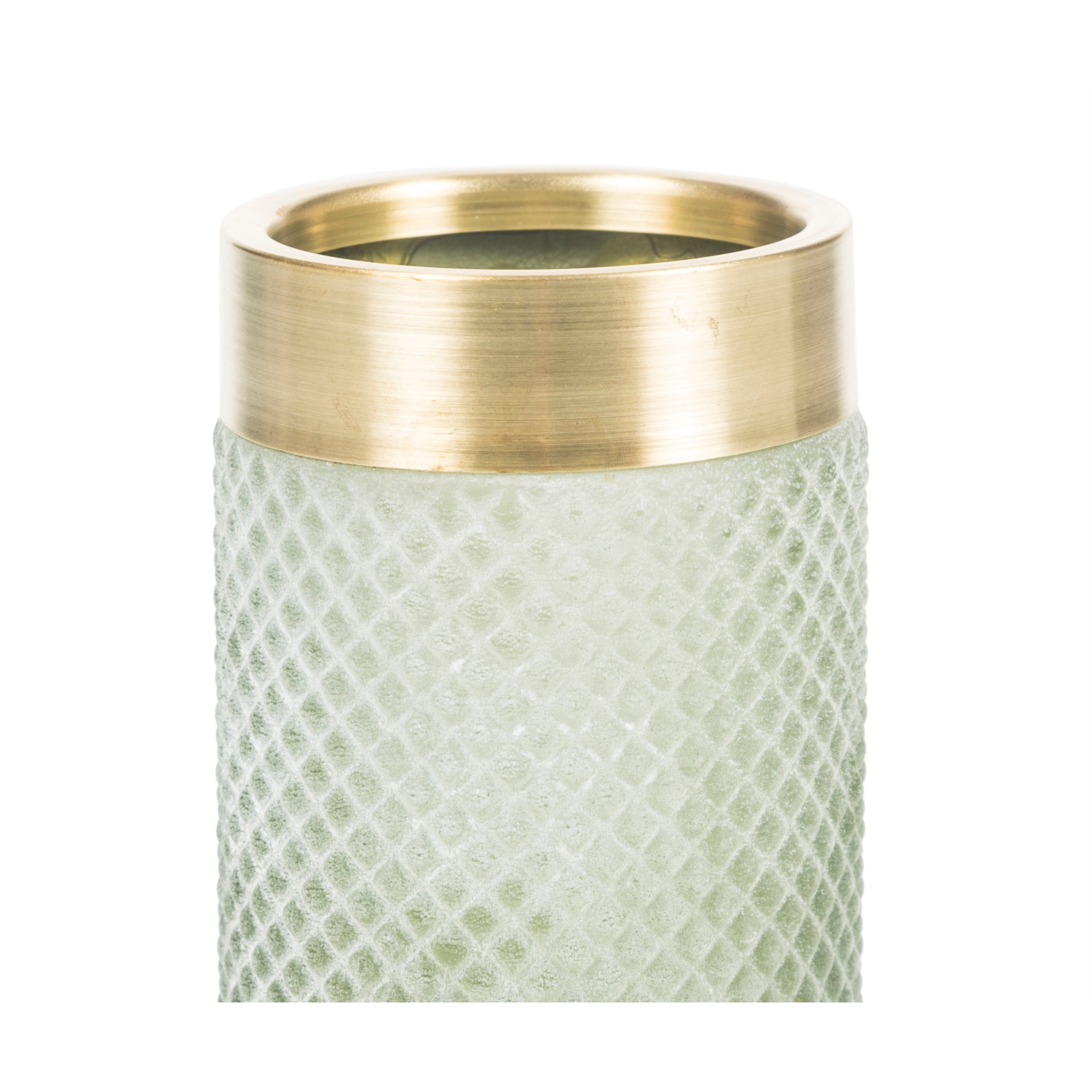 VETRO VAZO YEŞİL 18 CM