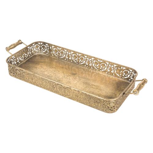  ANTIQUE ŞERİTLİ TEPSİ 19 CM