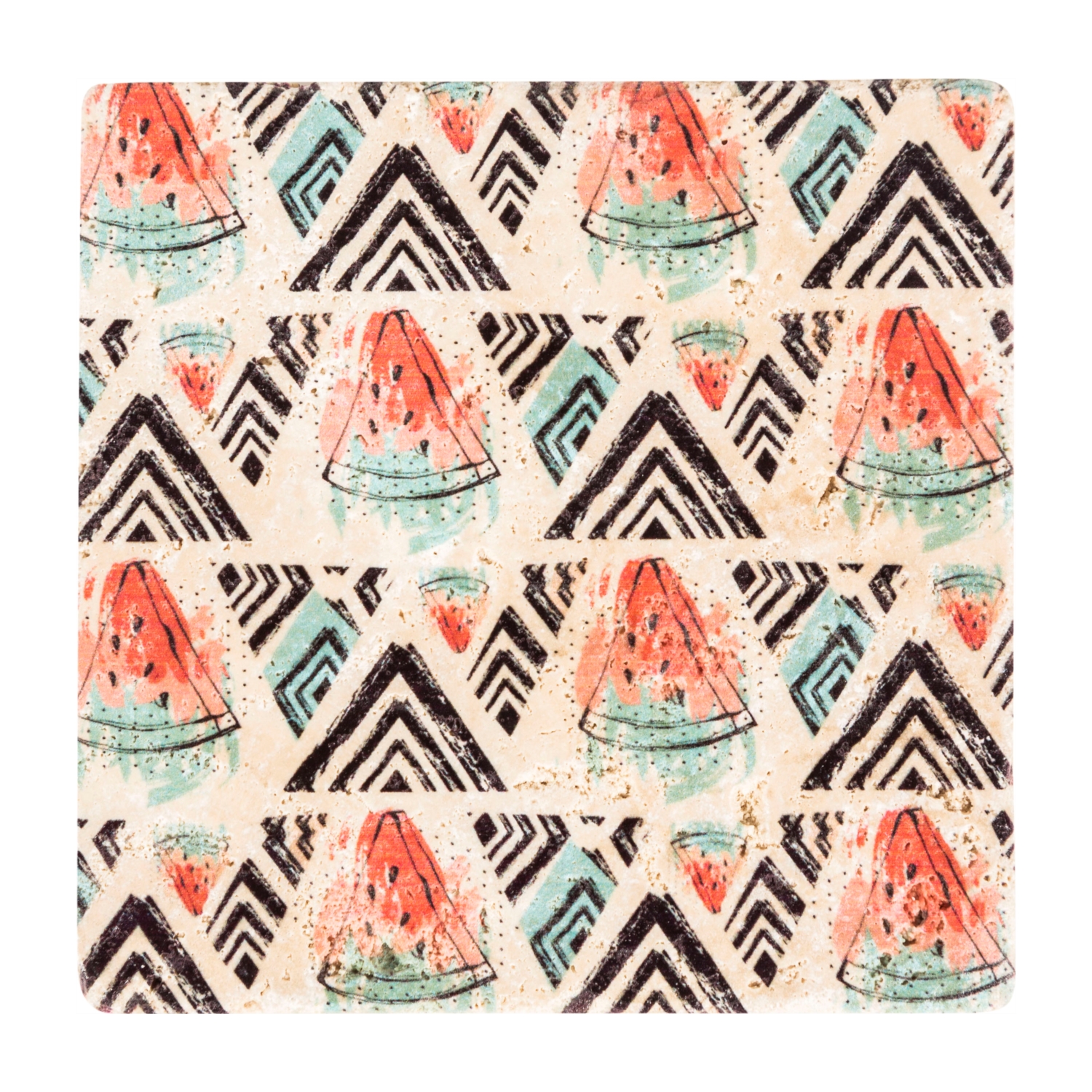 TAS BARDAK ALTLIGI - MELON  10x10 CM