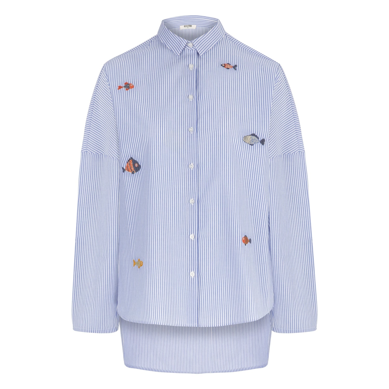 NAKIŞ DETAYLI REGULAR GÖMLEK