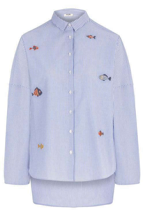  NAKIŞ DETAYLI REGULAR GÖMLEK