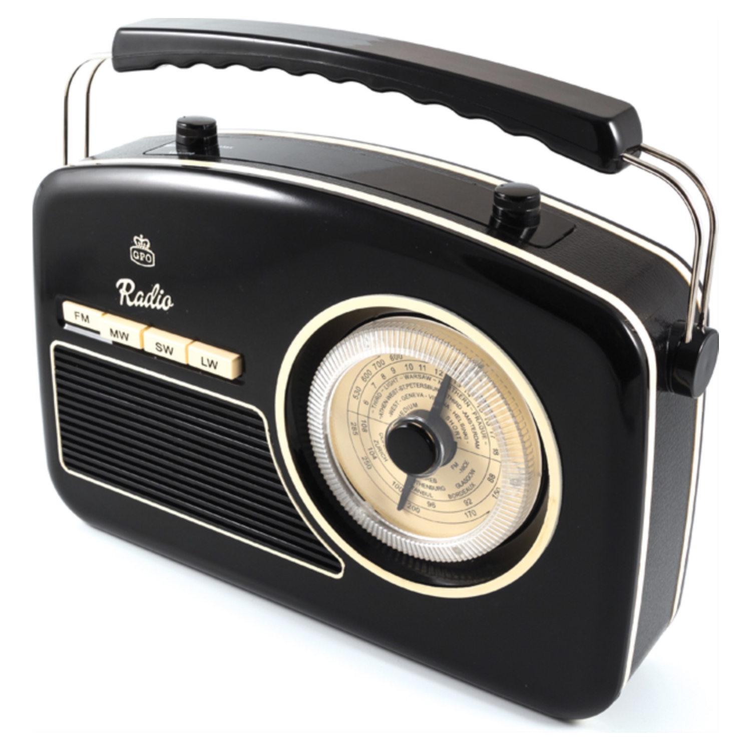 RYDELL SİYAH NOSTALJİK RADYO