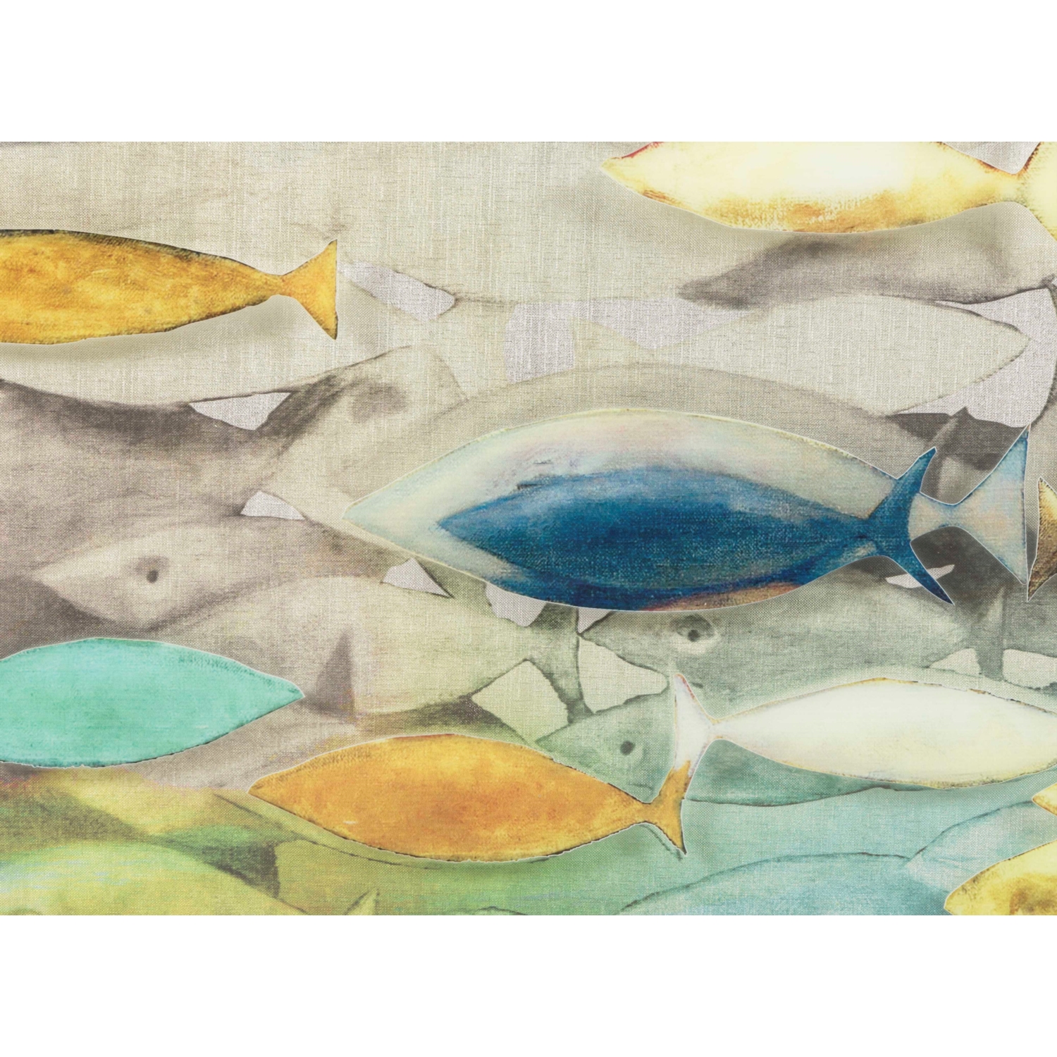 COLORFUL FISH PANO 60X80CM