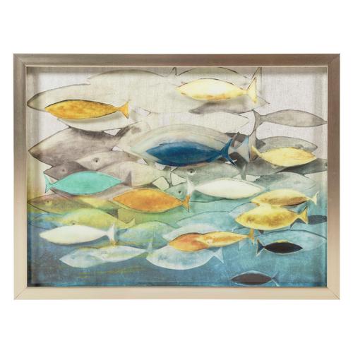  COLORFUL FISH PANO 60X80CM