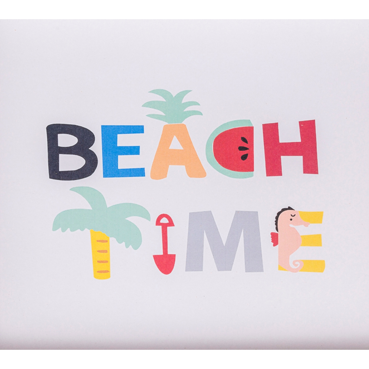 BEACH TIME TEPSI 38X28X6 CM