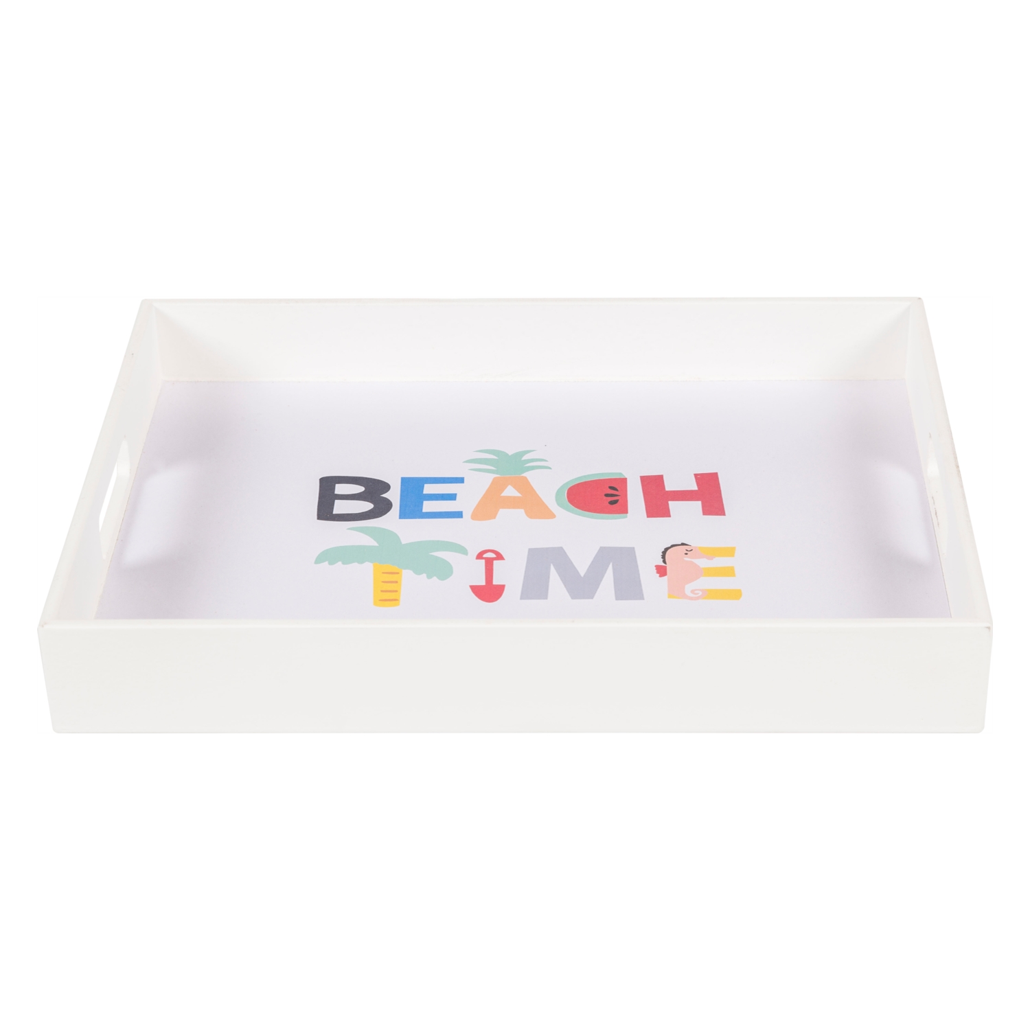 BEACH TIME TEPSI 38X28X6 CM
