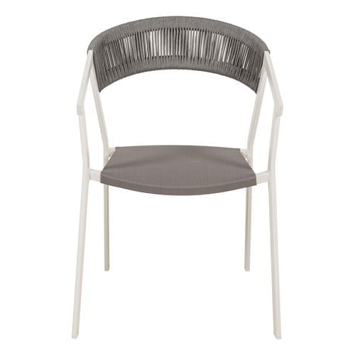 NAMPA KOLÇAKLI SANDALYE BEYAZ