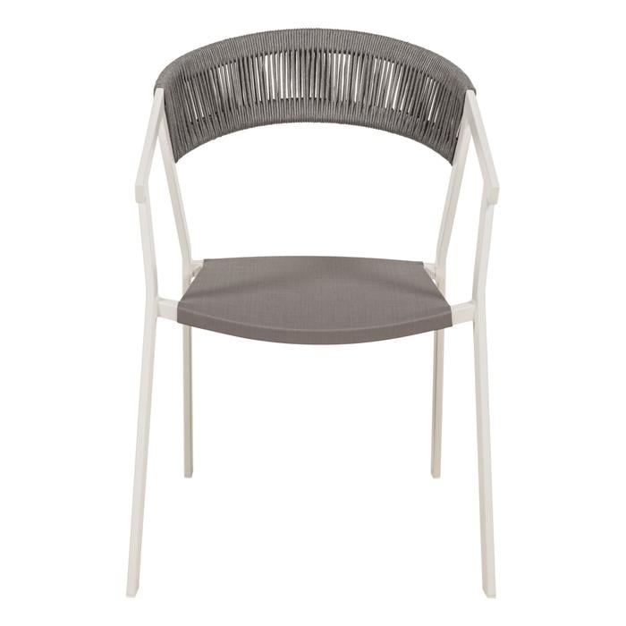 NAMPA KOLÇAKLI SANDALYE BEYAZ