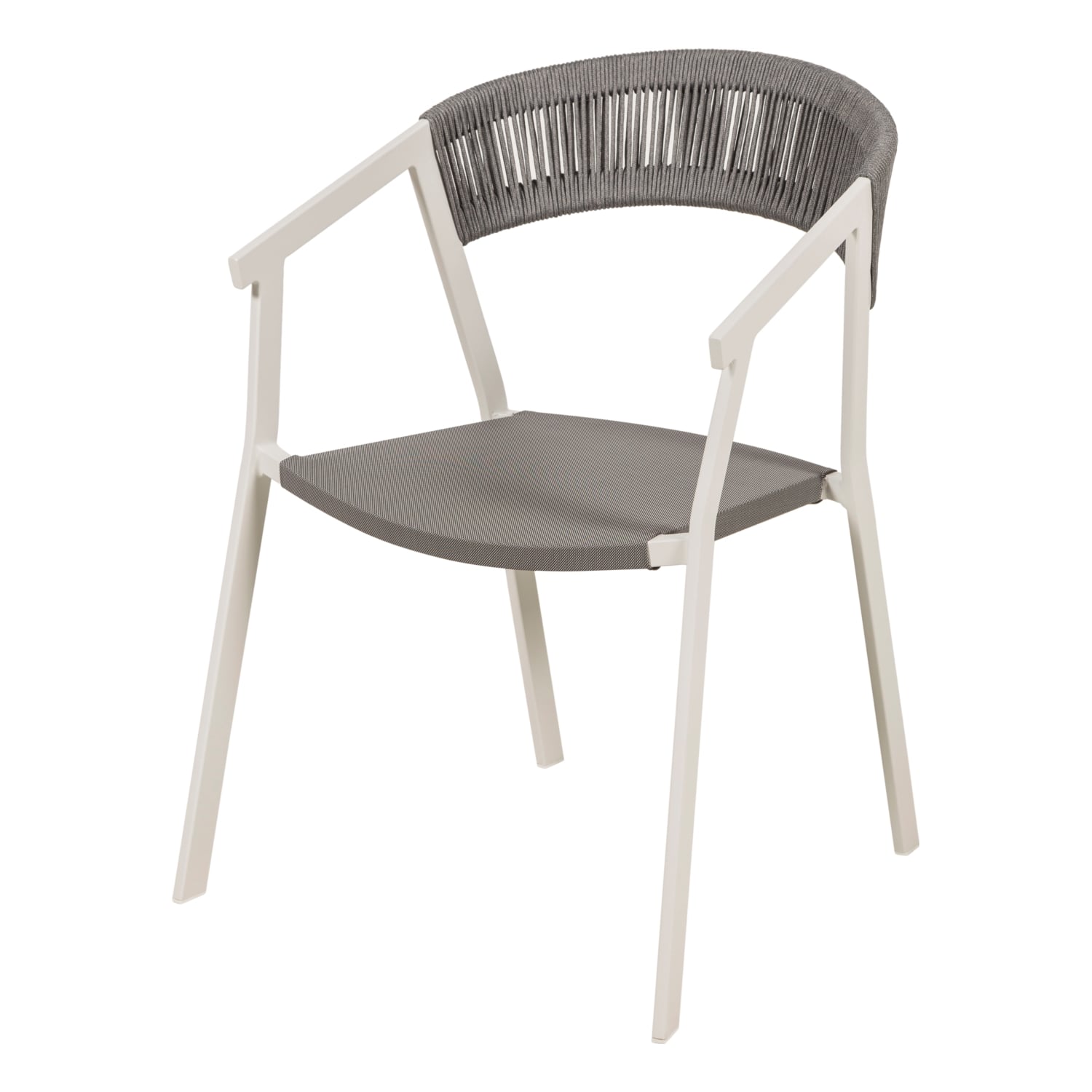 NAMPA KOLÇAKLI SANDALYE BEYAZ