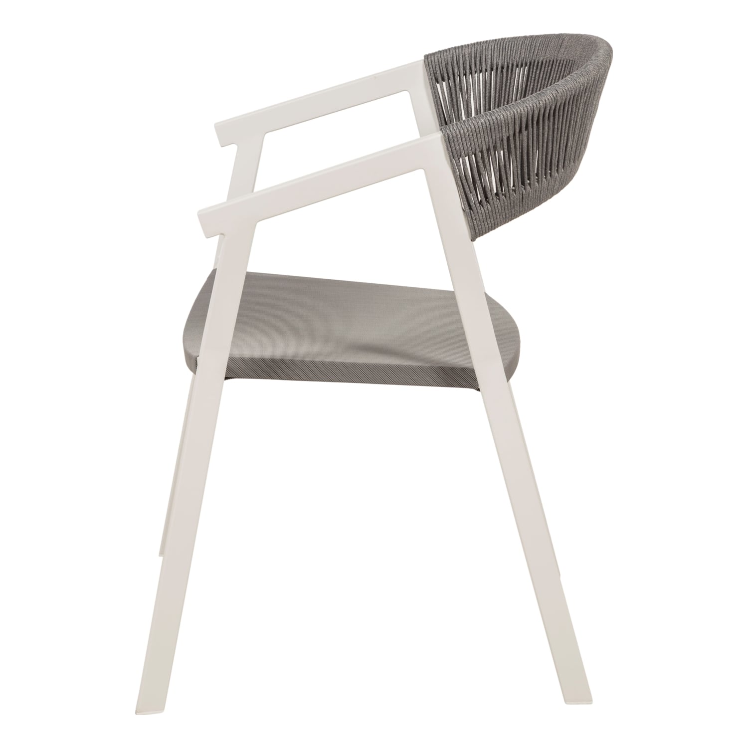 NAMPA KOLÇAKLI SANDALYE BEYAZ