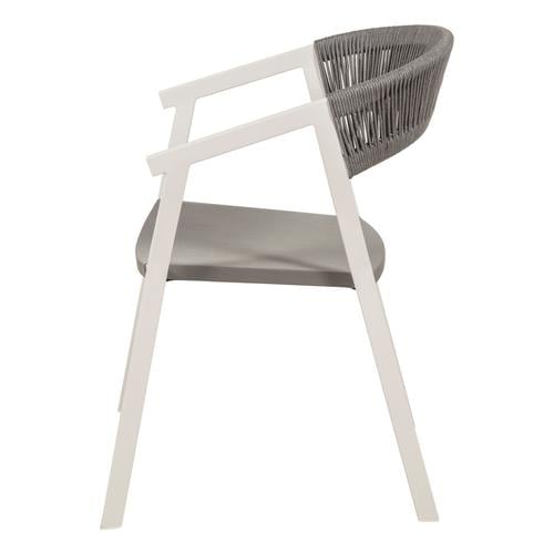 NAMPA KOLÇAKLI SANDALYE BEYAZ