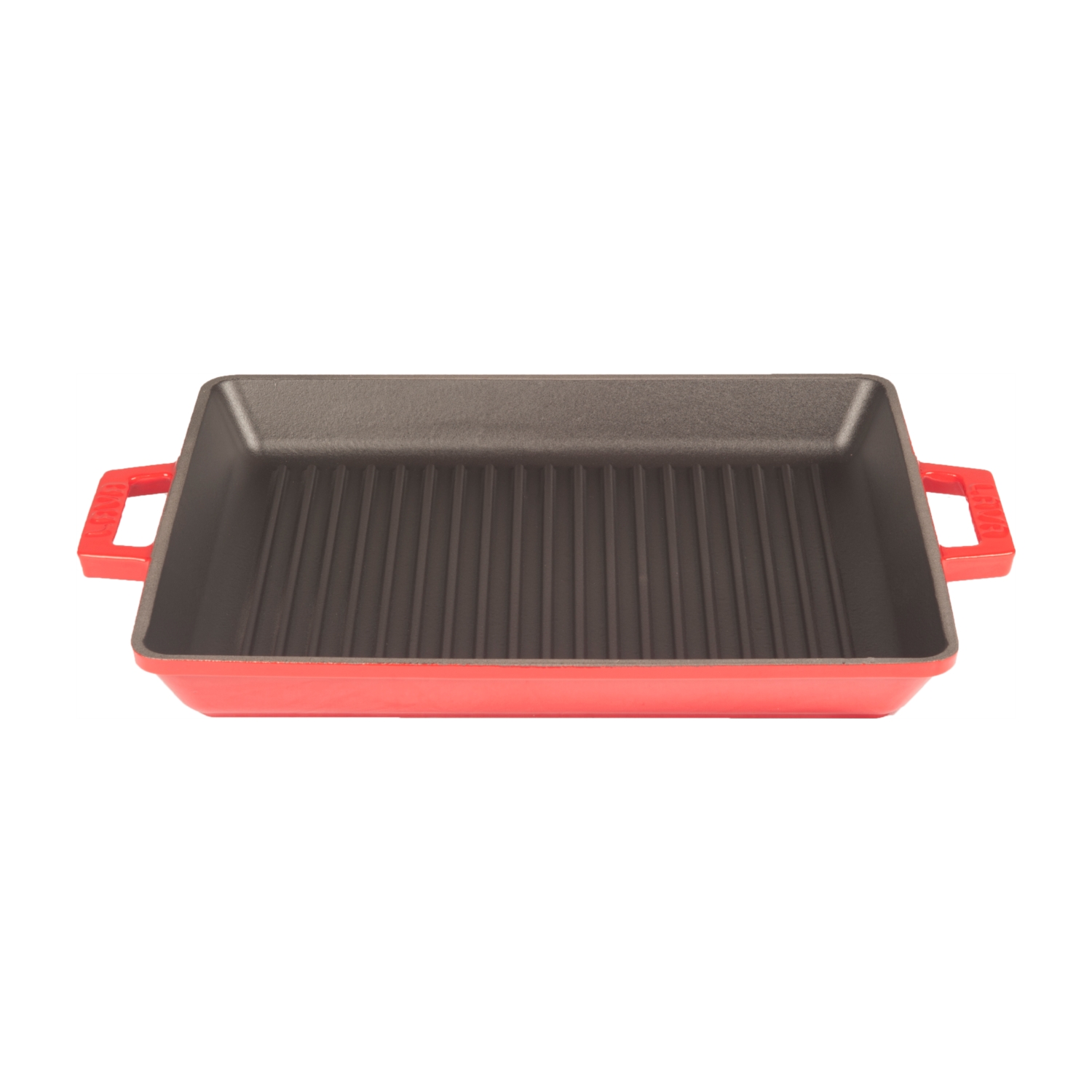 LAVA IZGARA TAVA KIRMIZI 26X32CM