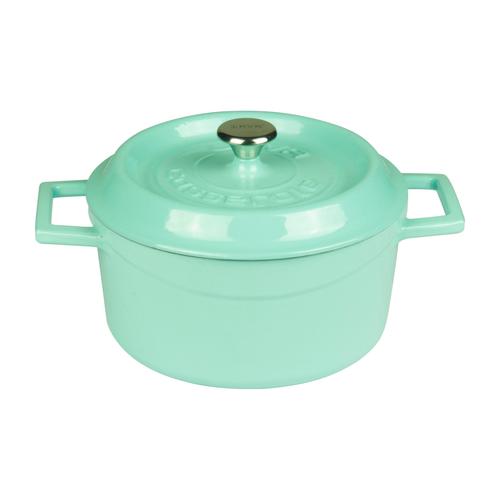  LAVA YUVARLAK TENCERE - TURKUAZ 20CM