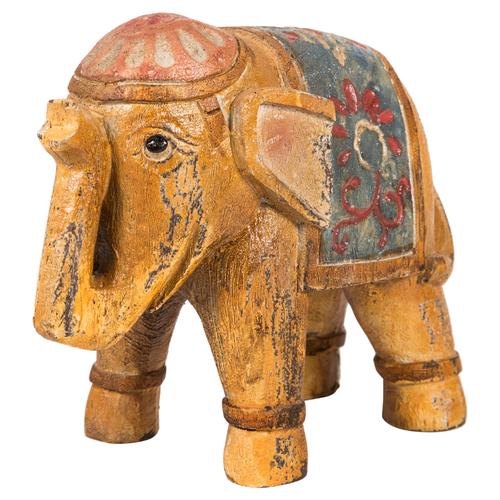  BOHE FİL BİBLO 21CM SARI