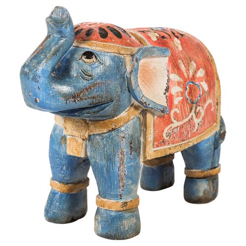  BOHE FİL BİBLO 25CM MAVİ