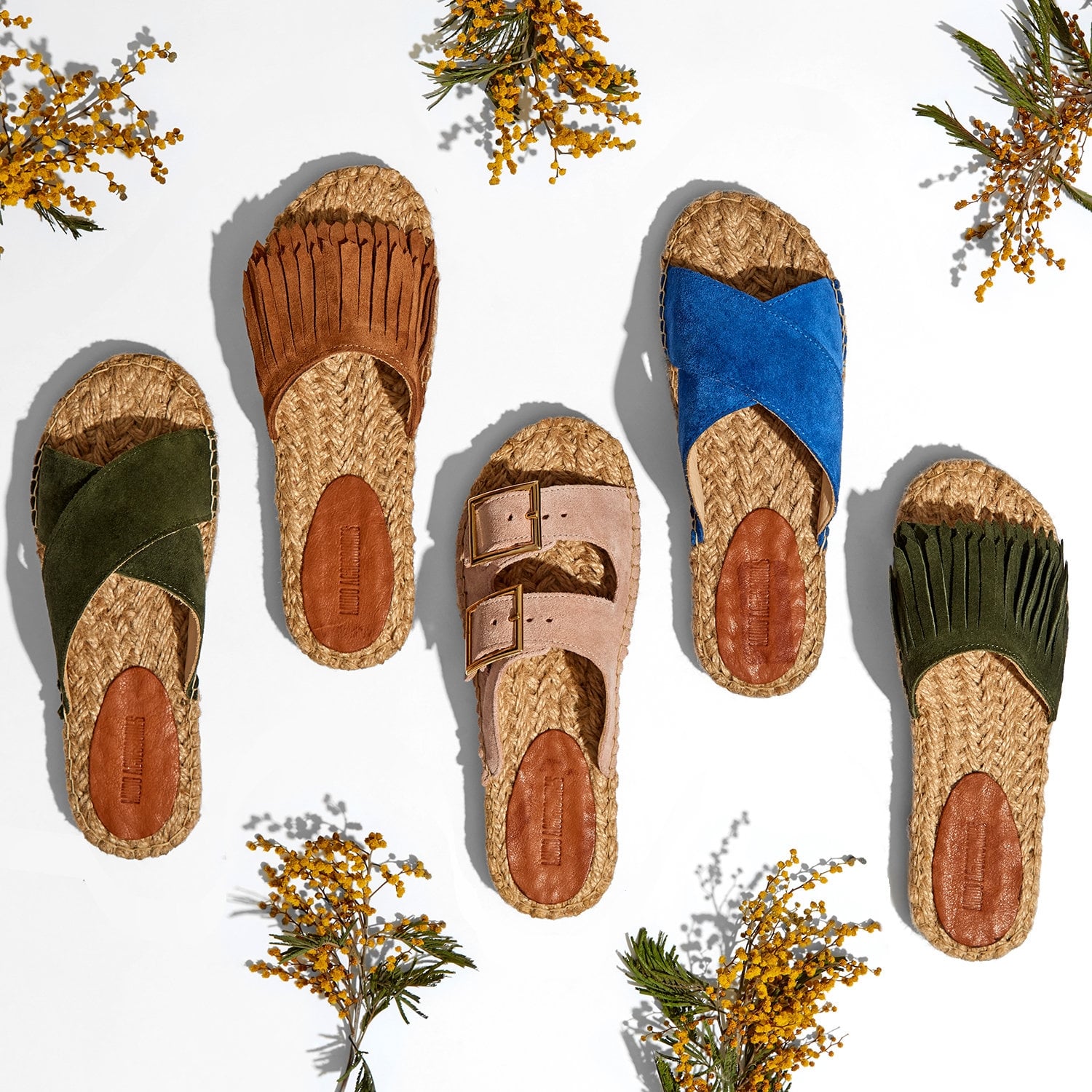 ÇİFT TOKALI HASIR TABAN TERLİK