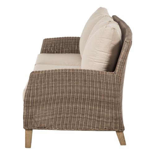  AURA RATTAN ÜÇLÜ KOLTUK GRİ