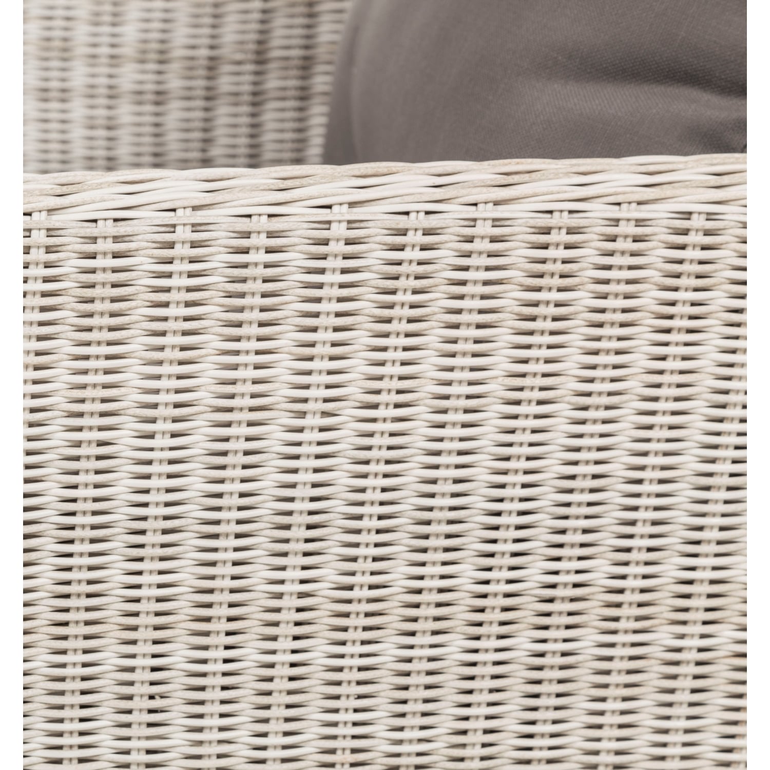 VIVA RATTAN OTURMA SETİ BEYAZ-GRI