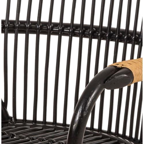  AMANITA KOLCAKLI SANDALYE SIYAH