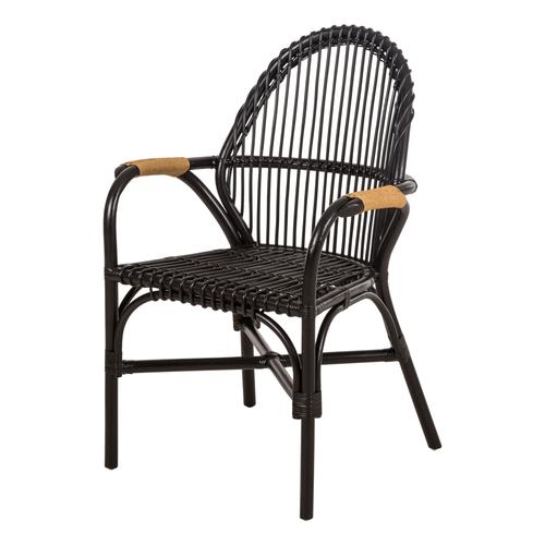  AMANITA KOLCAKLI SANDALYE SIYAH