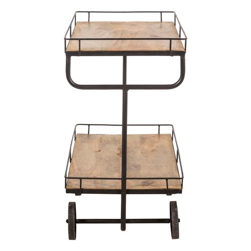  ROSIE MASİF AHŞAP SERVİS ARABASI