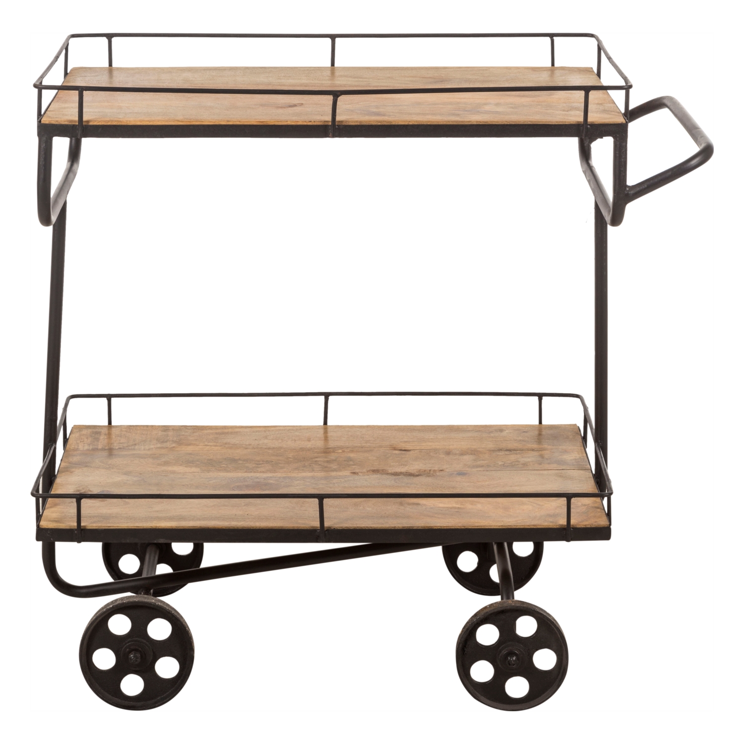 ROSIE MASİF AHŞAP SERVİS ARABASI