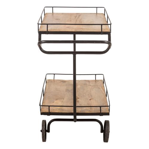  ROSIE MASİF AHŞAP SERVİS ARABASI