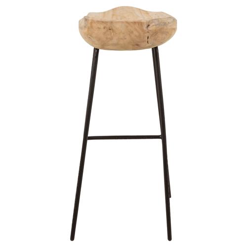  HAVANA TİK AĞACI BAR TABURESI