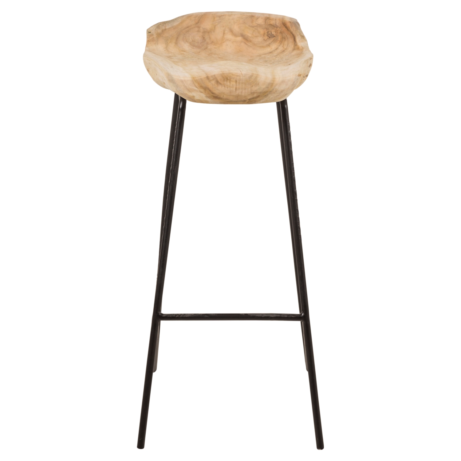 HAVANA TİK AĞACI BAR TABURESI