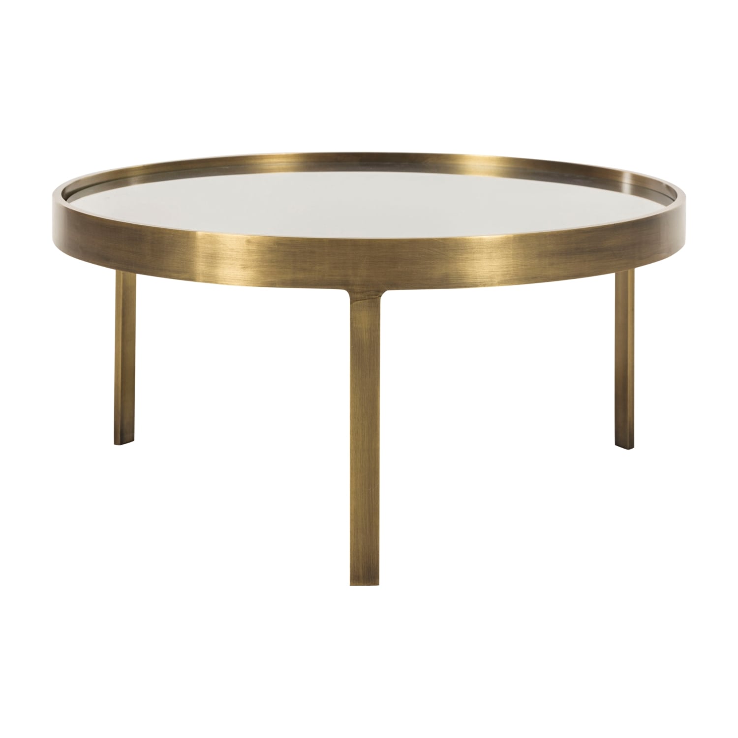 DRUZY SİYAH CAM ZİGON SEHPA