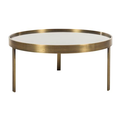  DRUZY SİYAH CAM ZİGON SEHPA