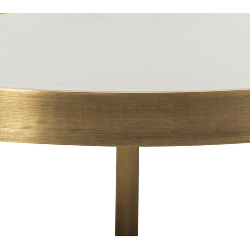  DRUZY SİYAH CAM ZİGON SEHPA