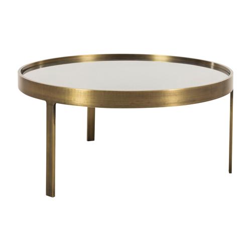  DRUZY SİYAH CAM ZİGON SEHPA