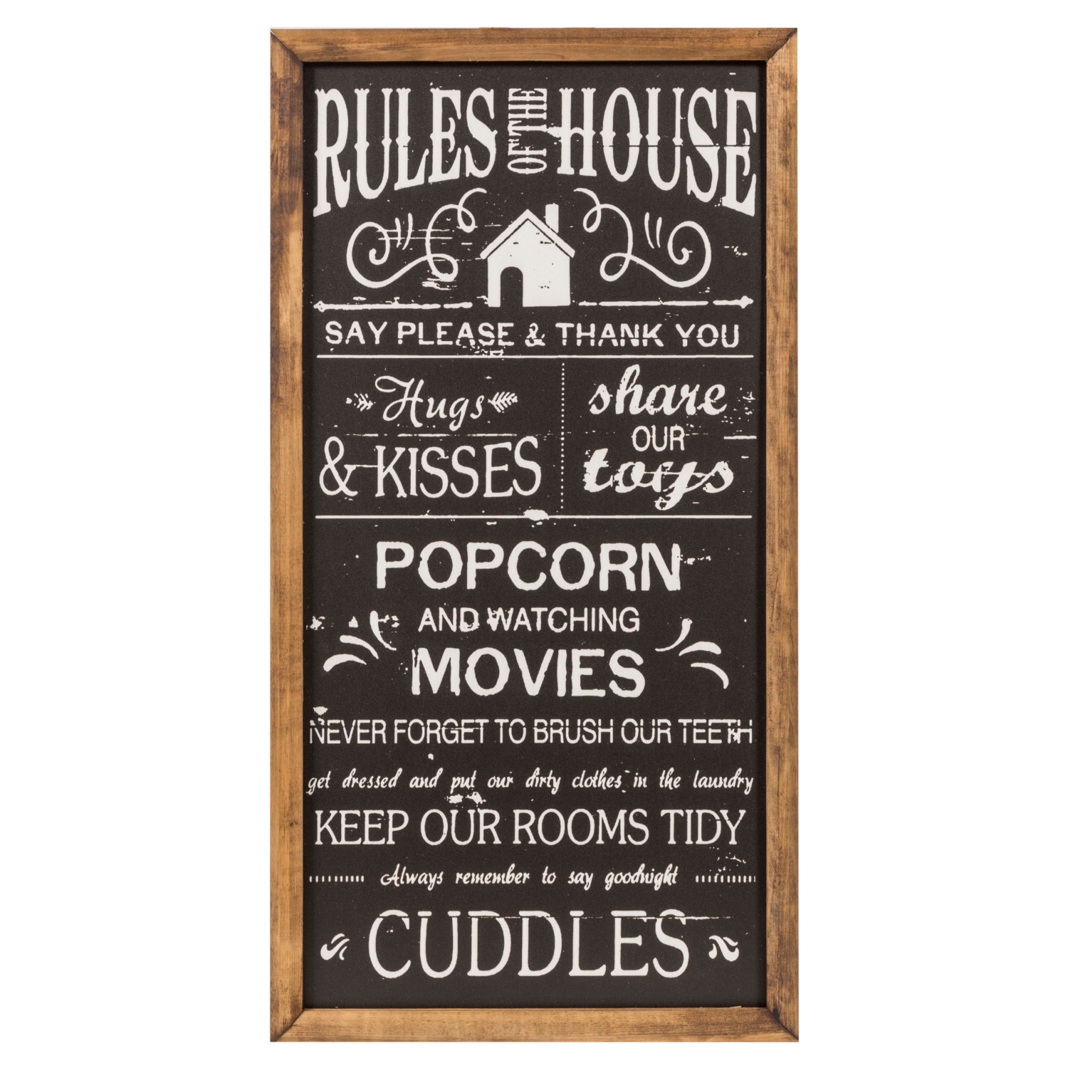 KITCHEN RULES 40X65CM