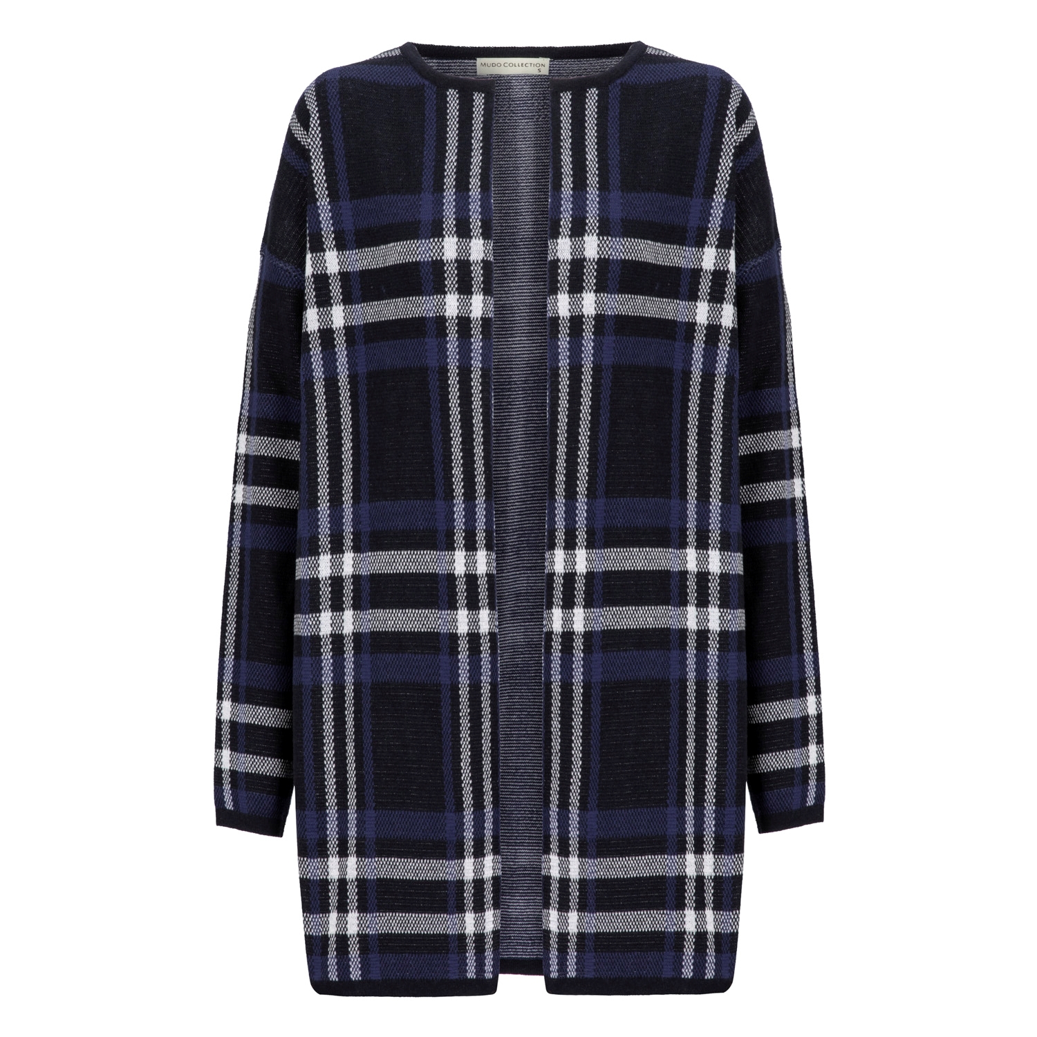 ÇİZGİLİ AÇIK YAKA UZUN HIRKA