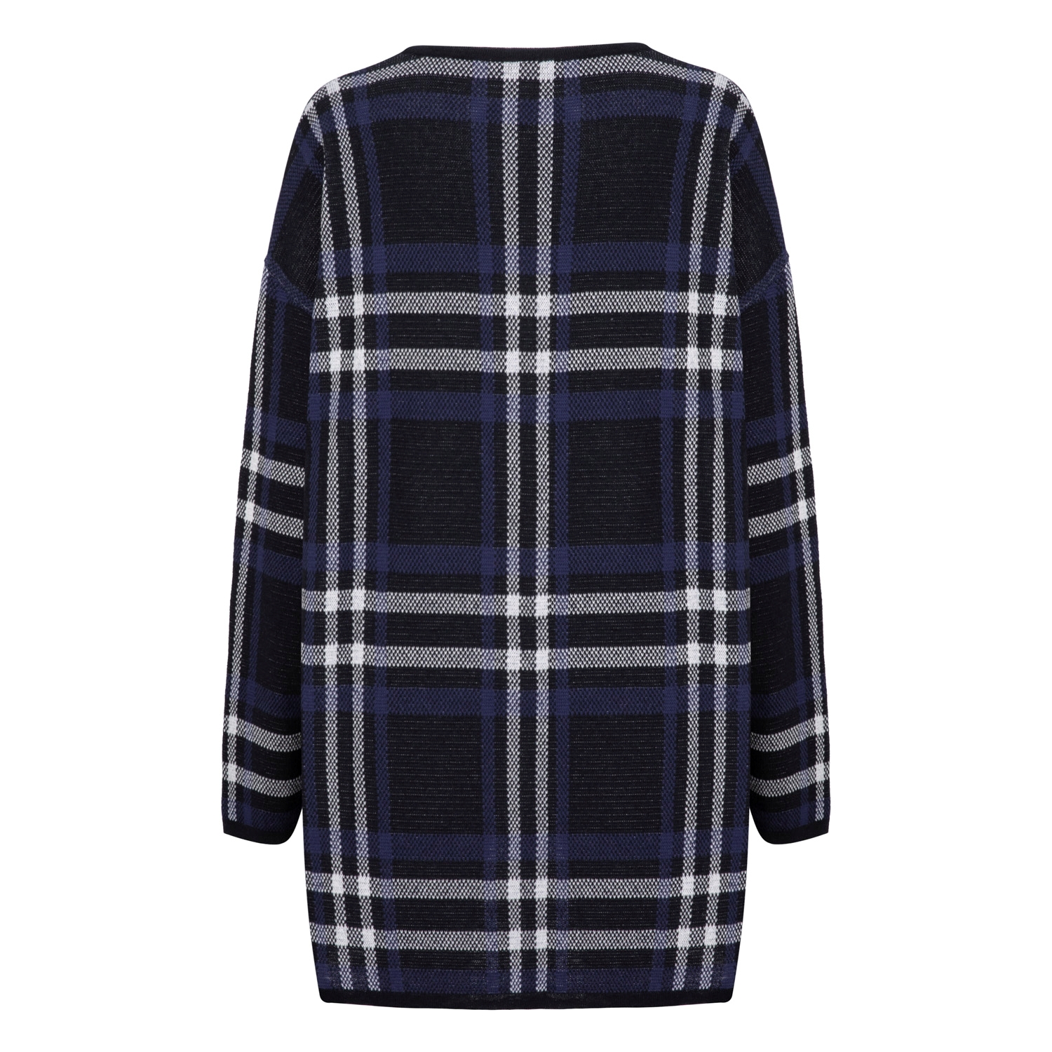 ÇİZGİLİ AÇIK YAKA UZUN HIRKA