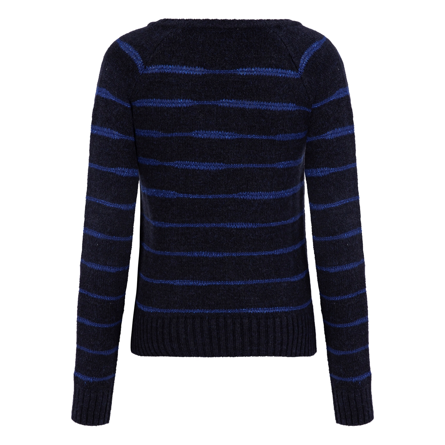 ÇİZGİLİ BİSİKLET YAKA TRİKO KAZAK