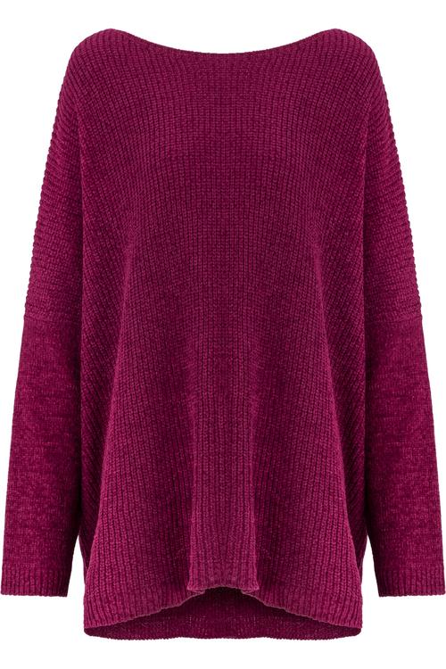  OVERSİZE KAYIK YAKA KAZAK