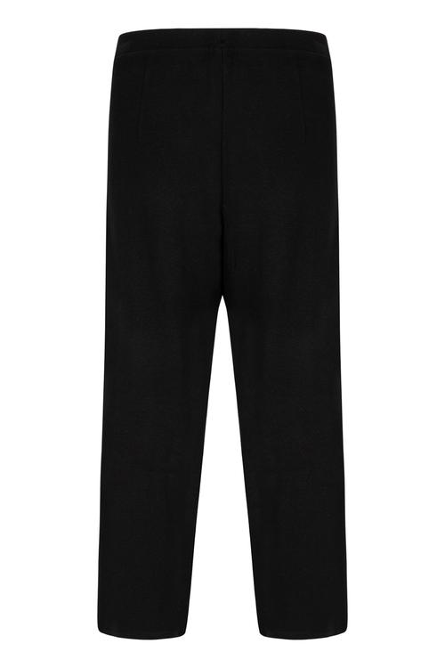  BELİ LASTİKLİ CROPPED FLARE PANTOLON