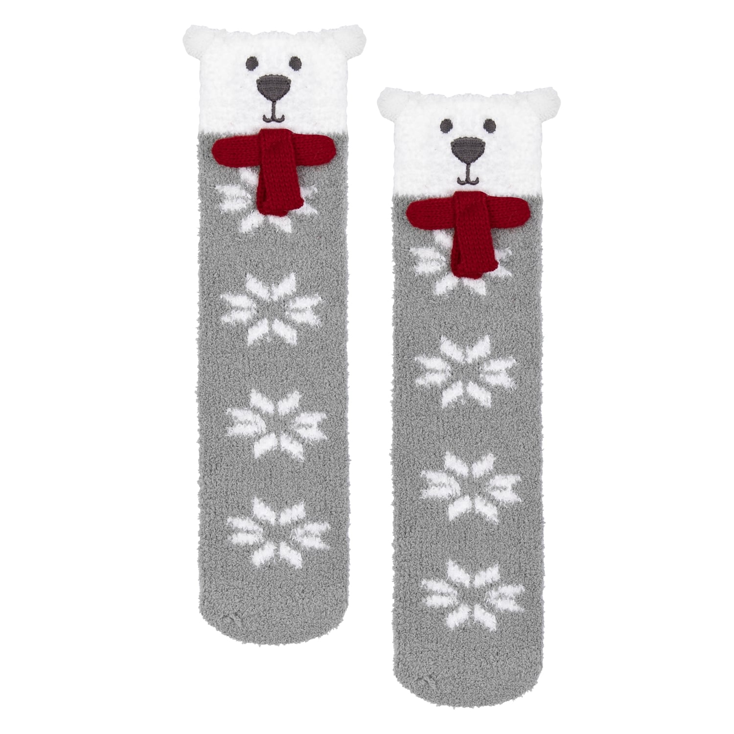 KAR TEMALI PELUŞ ÇORAP