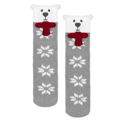  KAR TEMALI PELUŞ ÇORAP