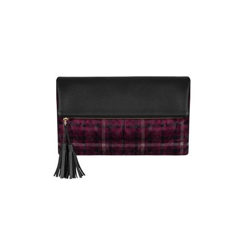  EKOSE DESENLİ KADİFE PORTFÖY ÇANTA