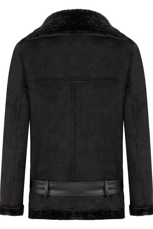  KÜRK YAKA BİKER MONT