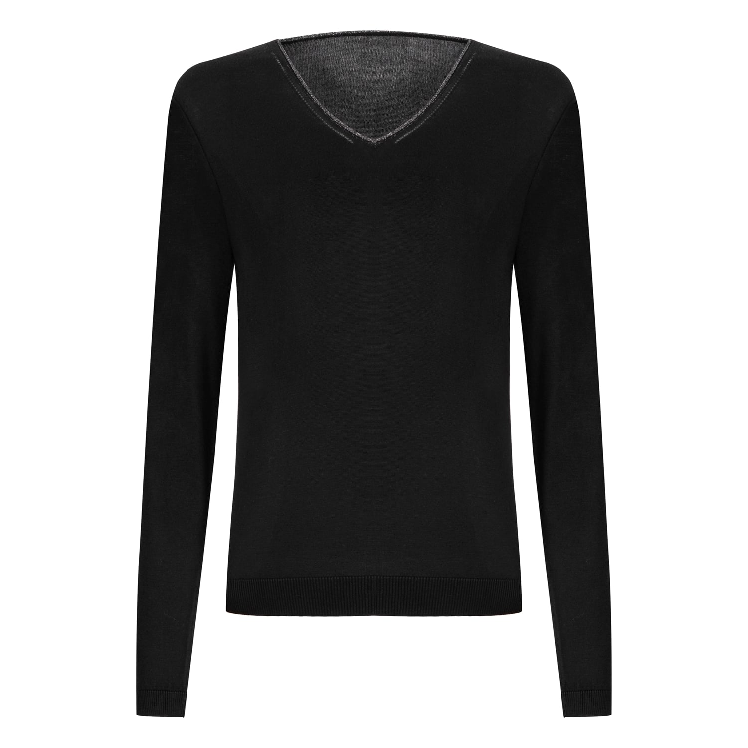 V YAKA UZUN KOL BASİC KAZAK